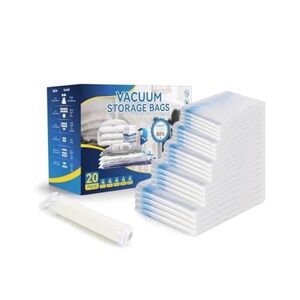 Simple Deluxe 20 Pack Vacuum Storage Bags new